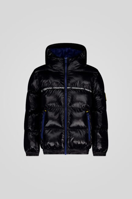 immagine piumino trapuntato nero bambini